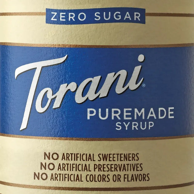 Torani Puremade Zero Sugar Syrups 750ml All Flavours Keto Store NZ Ltd
