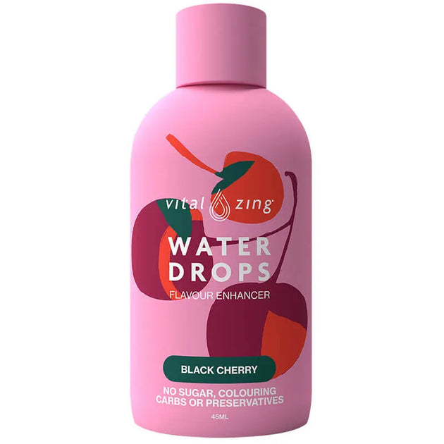 Water drops Cherry VitalZing at Keto Store NZ Keto Store NZ Ltd