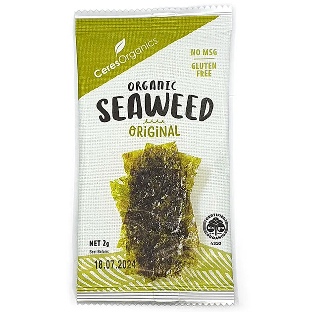 Nori Original Seaweed Single Snack Pack Keto Store NZ Ltd