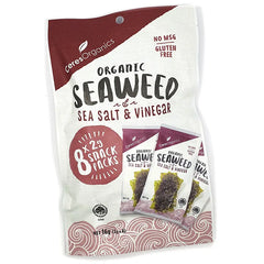 Ceres Organic Roasted Salt n Vinegar Seaweed Nori Multipack from Keto Store NZ