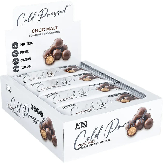Fibre Boost Choc Malt Box of 12 from Keto Store NZ