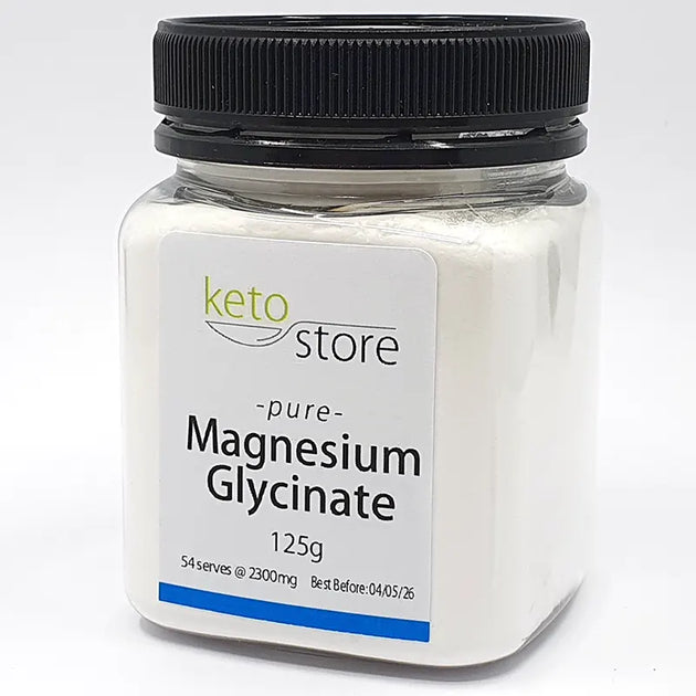 Magnesium Glycinate Pure High Absorption by Keto Store NZ Keto