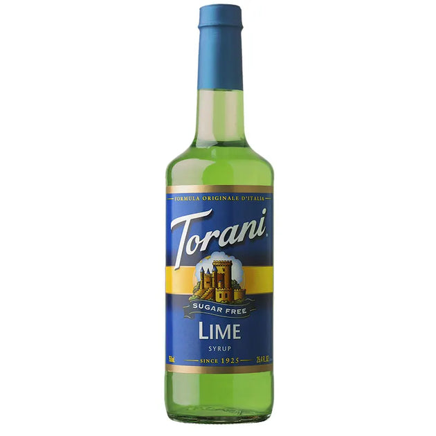 Torani Lime SugarFree Syrup 750ml available at Keto Store NZ Keto