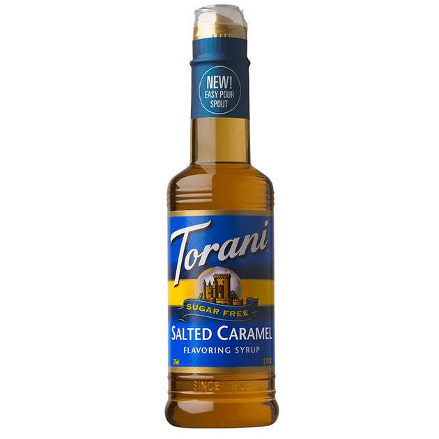 Torani Salted Caramel SugarFree Syrup 375ml from Keto Store NZ Keto