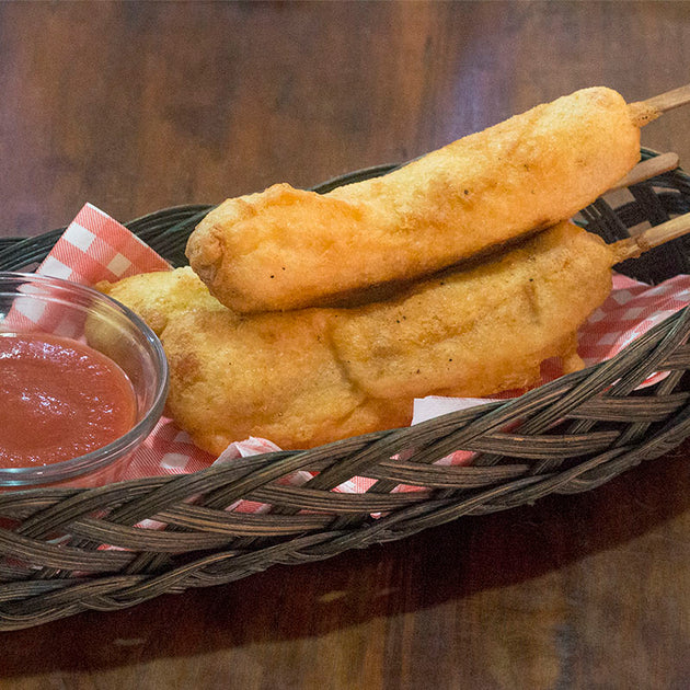 Beer battered outlet hot dogs