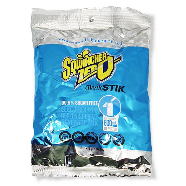 Electrolytes Sqwincher Mixed Berry 50 sachet 1.43 Keto Store