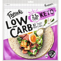1 Keto Store NZ | Farrah's | Low Carb Keto Wrap | Farrahs