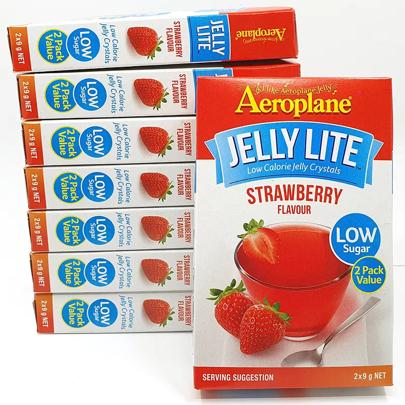 Link to Strawberry Jelly from Aeroplane & 8 pack savings from Keto Store NZ