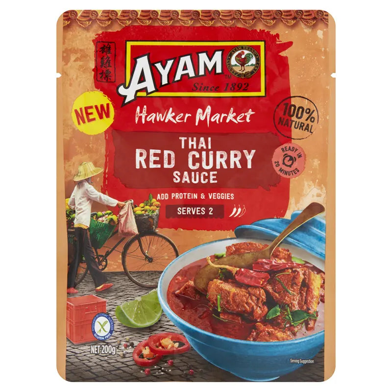 Keto Store NZ | Ayam Thai Red Curry Sauce | Hawker Market