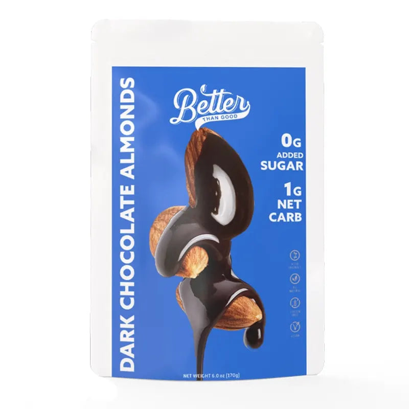 Keto Store NZ | Better Than Good Foods | Dark Chocolate Almonds