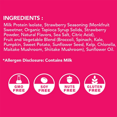 Keto Store NZ | Better Than Good Foods | Protein Breakfast Puffs Strawberries and Cream | Ingredients