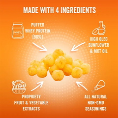 Keto Store NZ | Better Than Good Foods | Protein Grab and Go Puffs Baked Cheddar | Social
