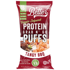 Keto Store NZ | Better Than Good Foods | Protein Grab and Go Puffs Tangy BBQ | Veggie-infused