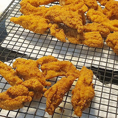 Keto Store NZ | Keto Breading Mix | Breaded Chicken on cooling rack