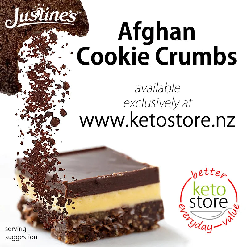 Keto Store NZ | Afghan Cookie Crumbs Exclusive to Keto Store NZ | Justine's Cookies