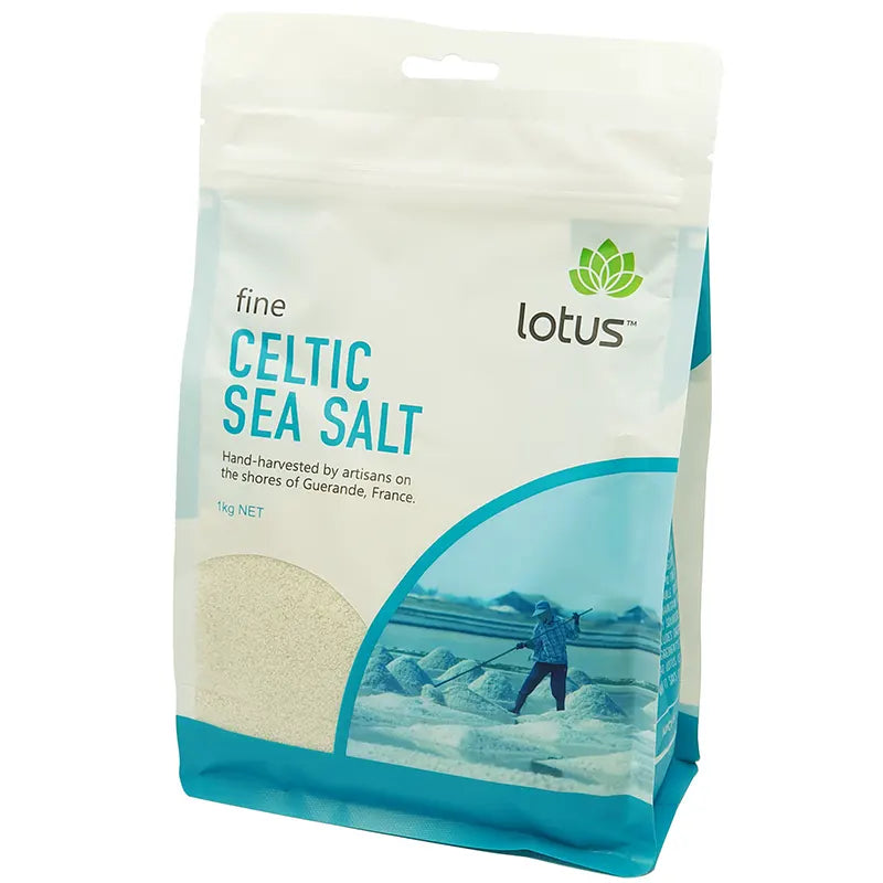 Keto Store NZ | Lotus Celtic Sea Salt | 1Kg bag