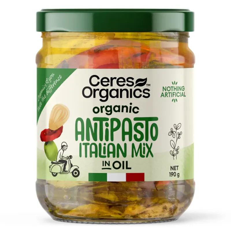 Keto Store NZ | Ceres Italian Antipasto Mix | organic