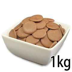 Keto Store NZ | Milk Chocolate Buttons | Baking Chocolate 1kg