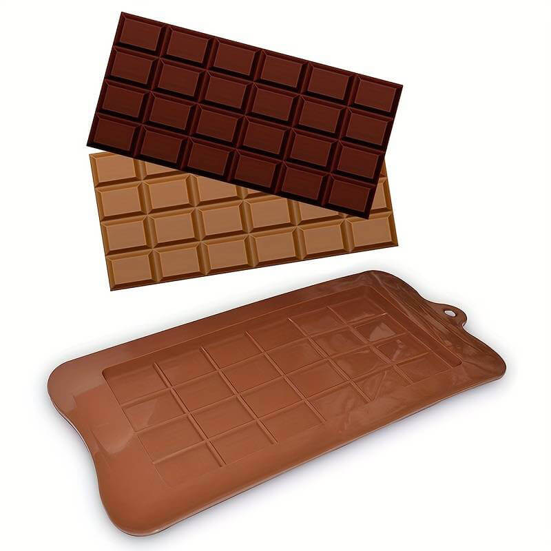 Keto Store NZ | Chocolate Block Mold | Set of 2 | Silicone