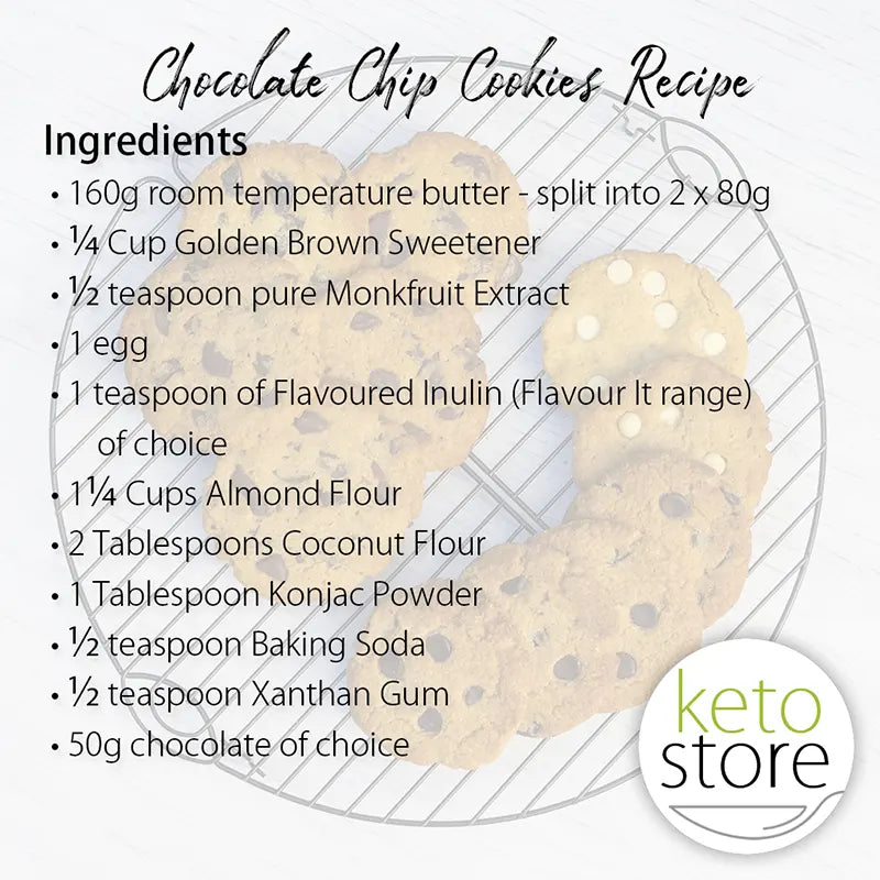 Choc Chip Cookie Recipe 1 | Keto Store NZ
