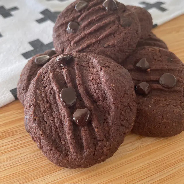 Double Chocolate Cookies by The Good Batch | Keto Store NZ 
