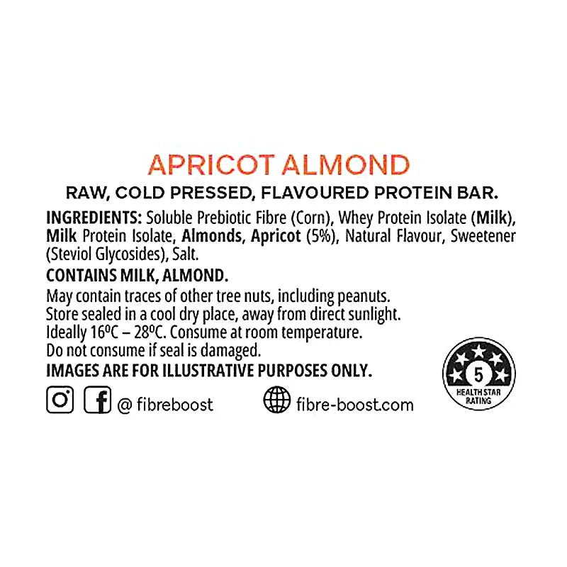 Keto Store NZ | Fibre Boost | Apricot Almond | Ingredients