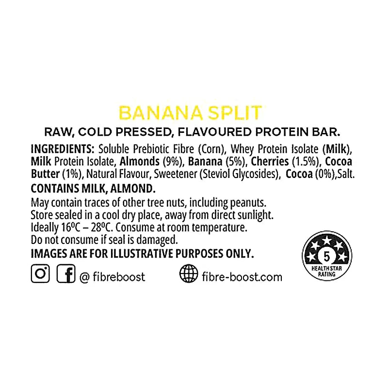 Keto Store NZ | Fibre Boost | Banana Split | Ingredients