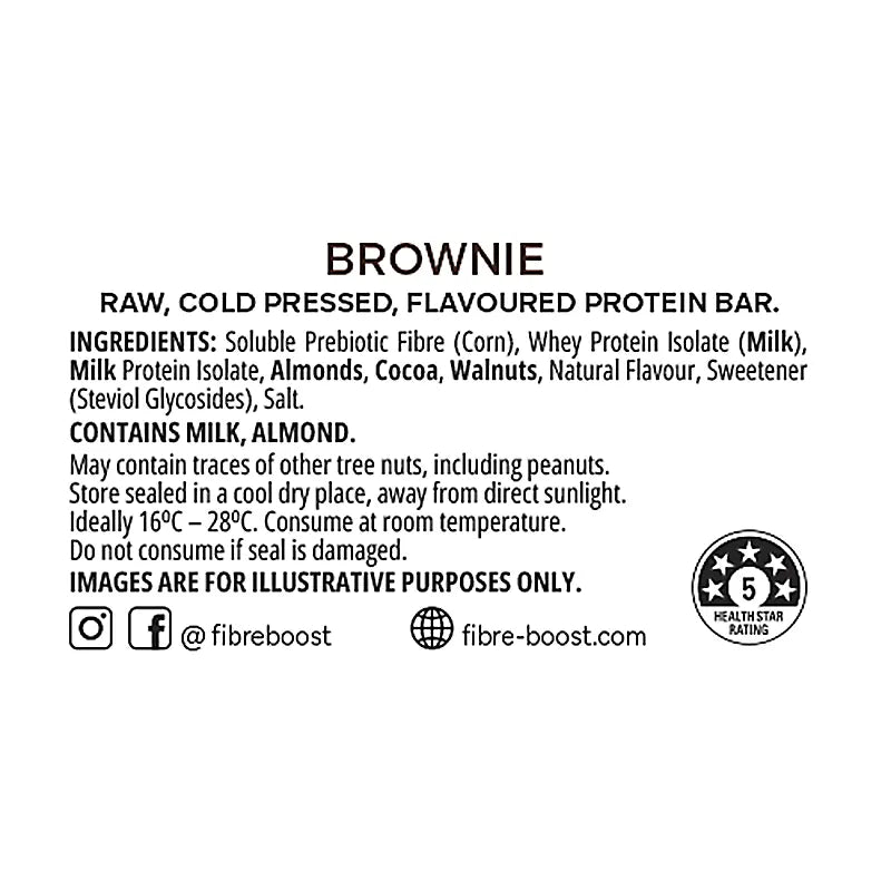 Keto Store NZ | Fibre Boost | Brownie | Ingredients