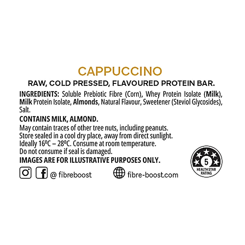 Keto Store NZ | Fibre Boost | Cappuccino | Ingredients