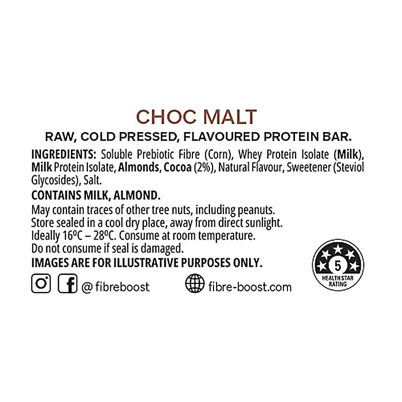 Keto Store NZ | Fibre Boost | Choc Malt| Ingredients