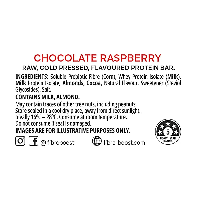 Keto Store NZ | Fibre Boost | Chocolate Raspberry | Ingredients