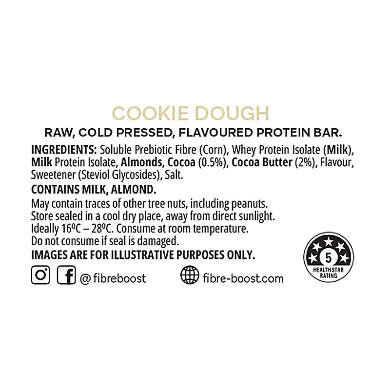Keto Store NZ | Fibre Boost | Cookie Dough | Ingredients