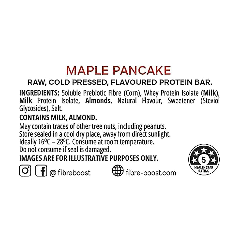 Keto Store NZ | Fibre Boost | Maple Pancake | Ingredients