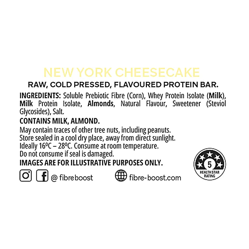 Keto Store NZ | Fibre Boost | New York Cheesecake | Ingredients
