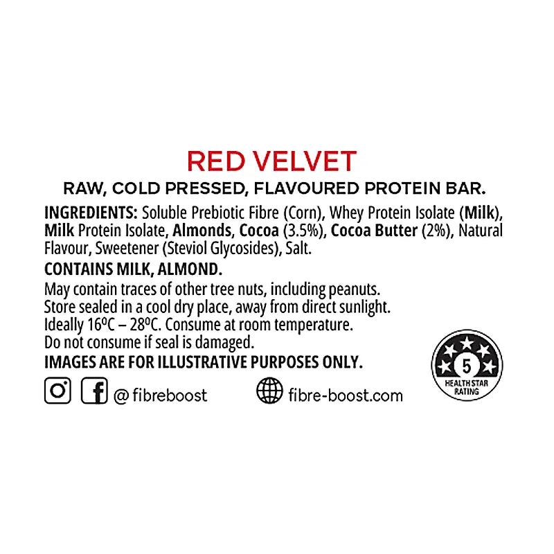 Keto Store NZ | Fibre Boost | Red Velvet | Ingredients