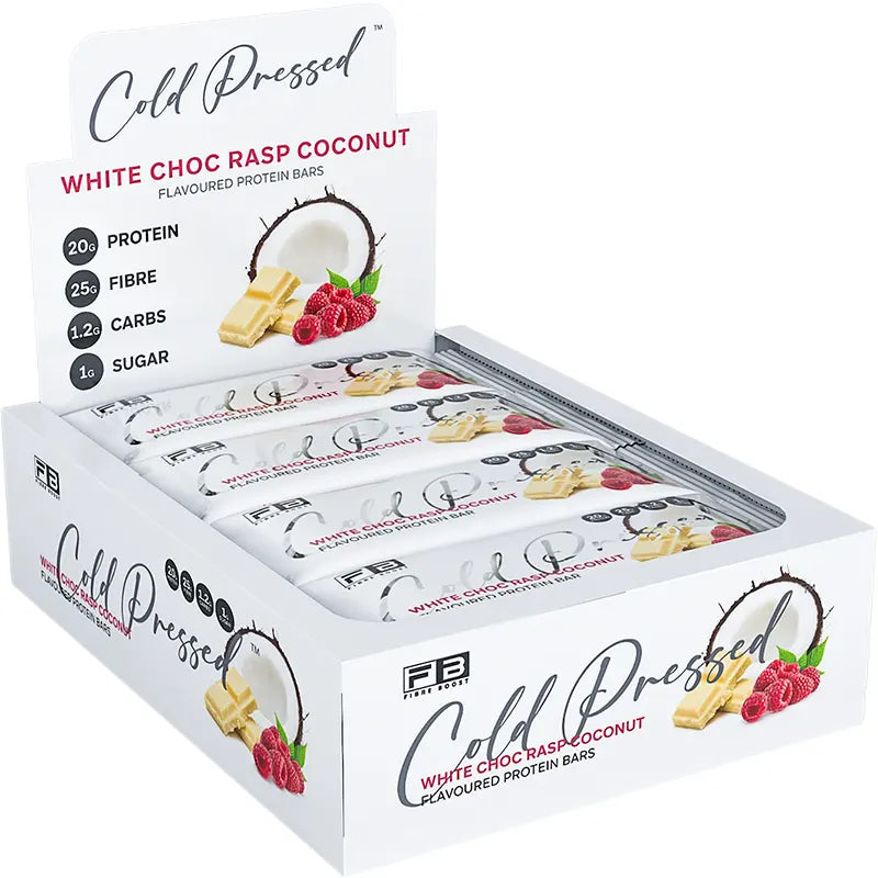 Keto Store NZ | Fibre Boost | White Choc Raspberry Coconut | Box