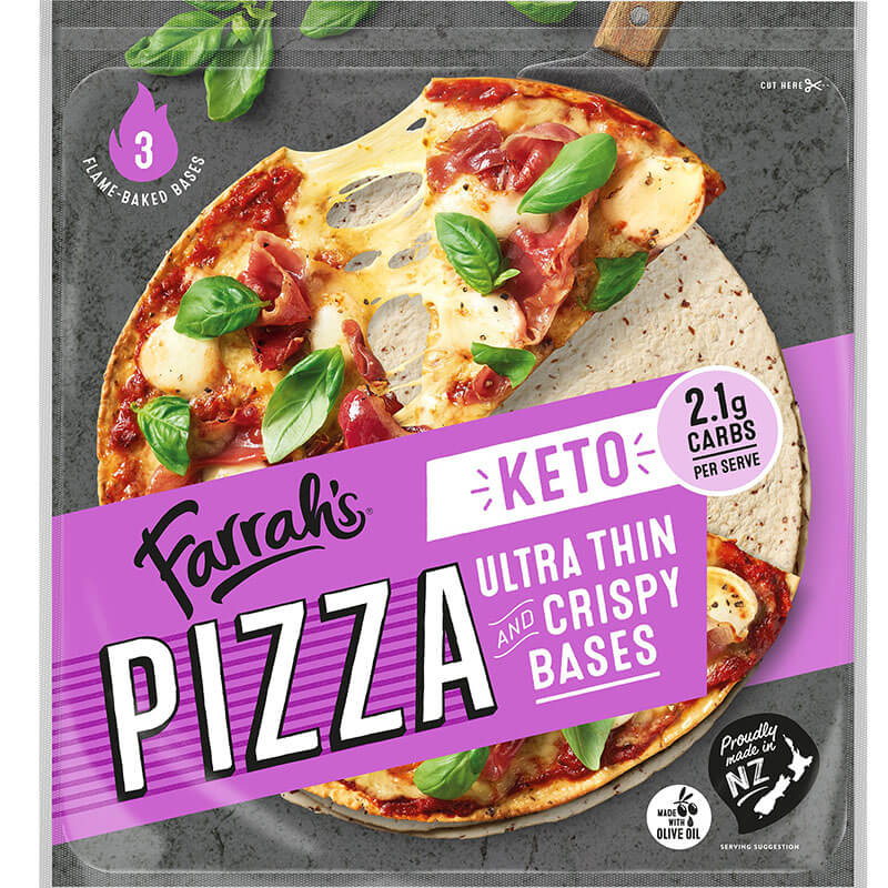 Keto Store NZ | Farrah's | Keto Pizza Base | Farrahs
