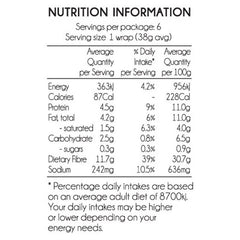 Keto Store NZ | Farrah's | Low Carb Keto Wrap | Farrah's NIP