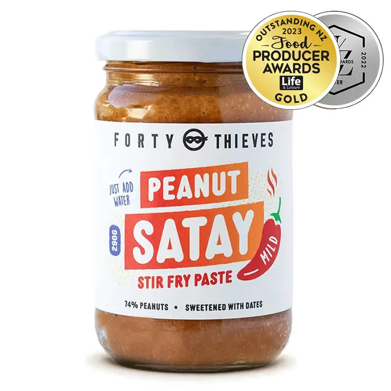 Keto Store NZ | Peanut Satay Stir Fry Paste | Forty Thieves