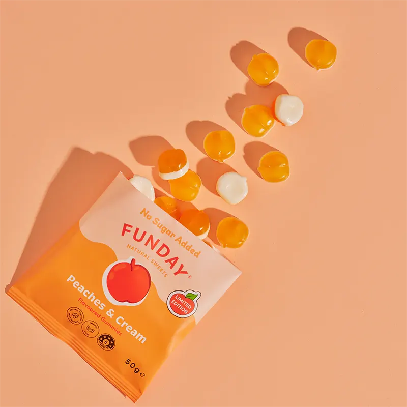 Keto Store NZ | Funday Peaches and Cream bag with sweets