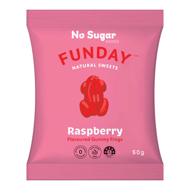 Keto Store NZ | Funday Raspberry Gummy Frogs