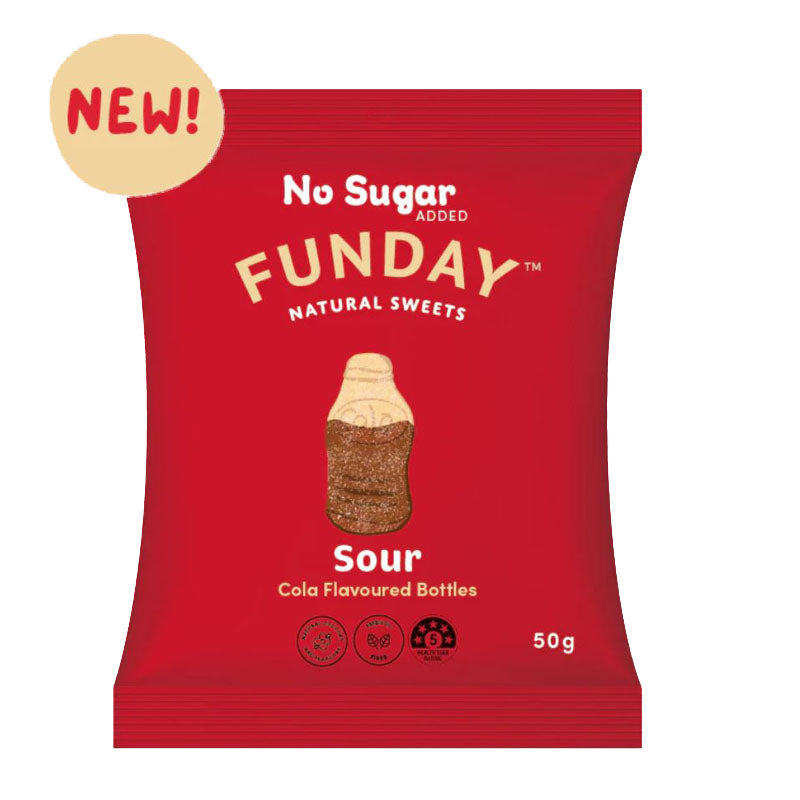 Keto Store NZ | Funday Sweets | Sour Cola Bottles