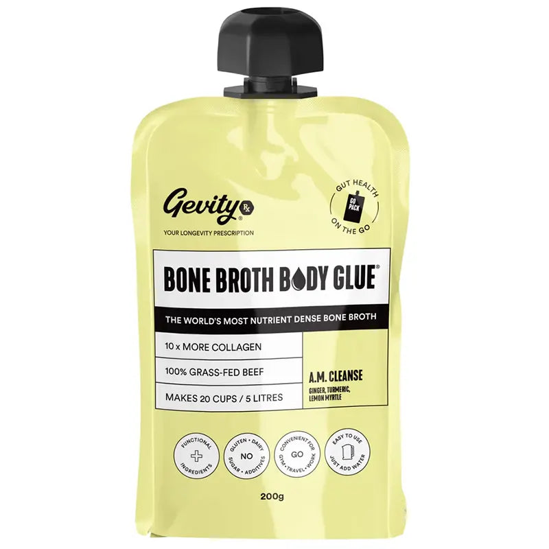 Keto Store NZ | Gevity Bone Broth Pouch | AM Cleanse