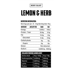 Keto Store NZ | Gevity Bone Broth Pouch | Lemon & Herb | NIP