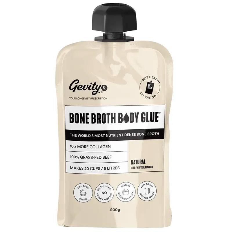 Keto Store NZ | Gevity Bone Broth Pouch | Natural