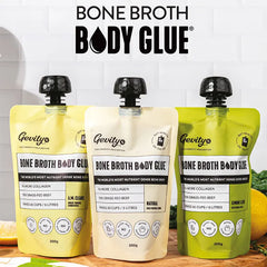 Keto Store NZ | Gevity Bone Broth Pouches | AM Cleanse | Natural | Lemon & Herb
