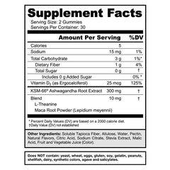 Keto Store NZ | Goli Ashwagandha Gummies | NIP Ingredients