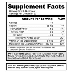 Keto Store NZ | Goli Magnesium Gummies NIP Ingredients