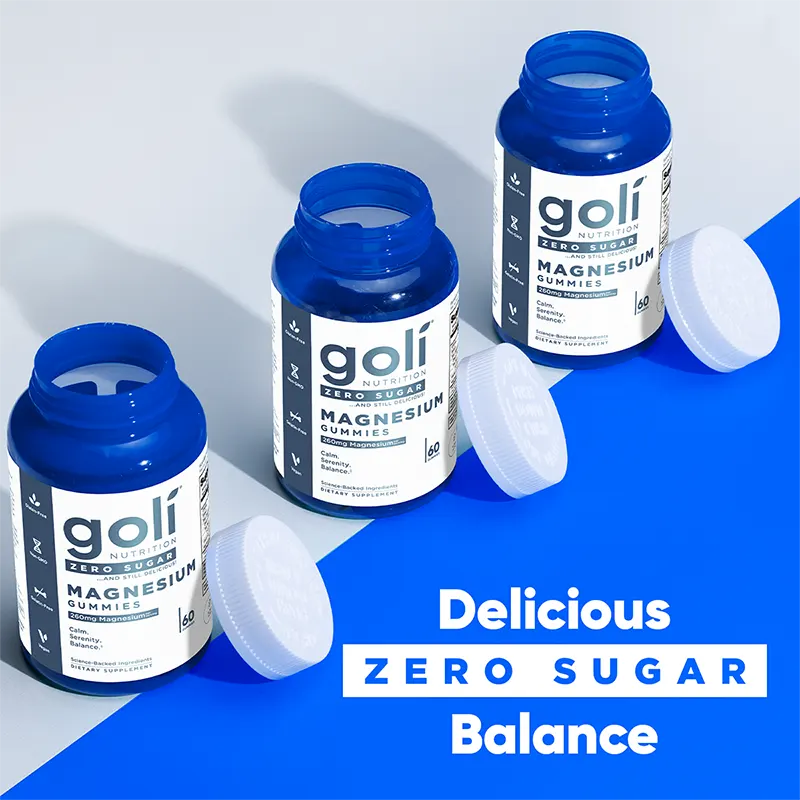 Keto Store NZ | Goli Magnesium Gummies Social | Zero Sugar