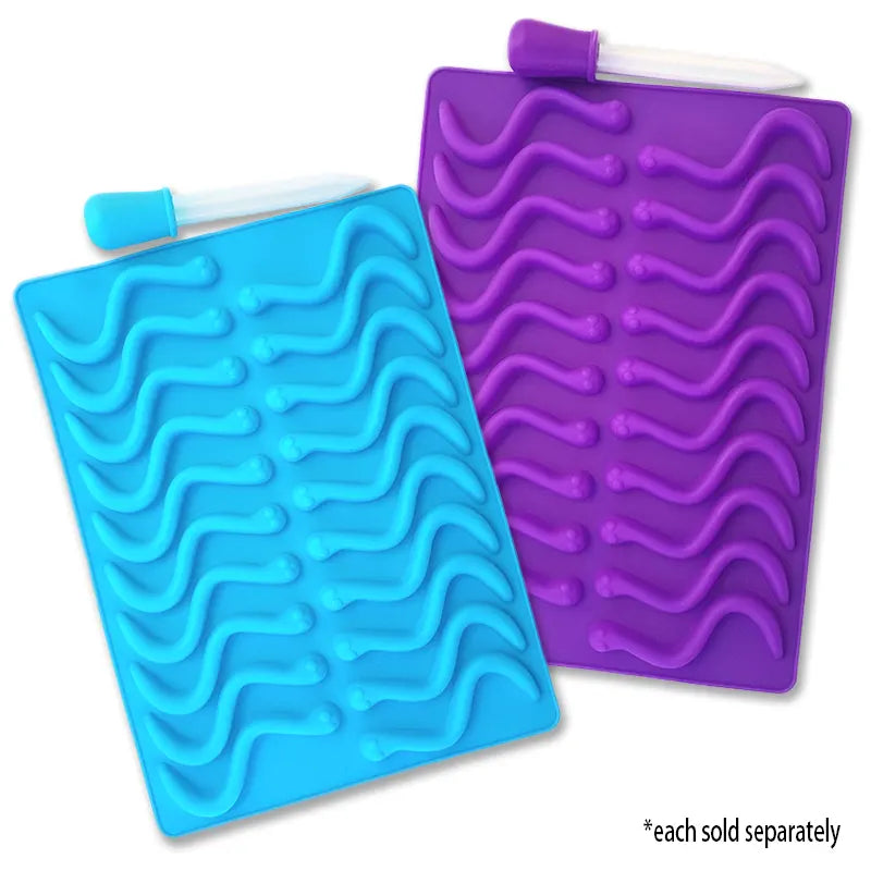 Keto Store NZ | Gummie Snake Mold | gummy worms | Silicone Mold with Dropper